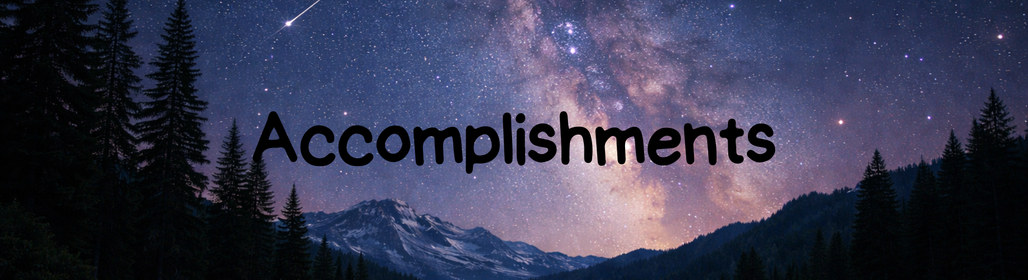 Accomplishments - Carsyn Williams